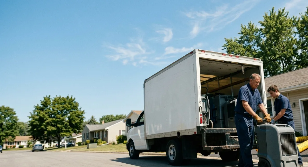 Water Damage Cleanup in Sulphur Springs, IN near me